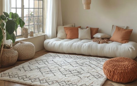 Comment utiliser un tapis scandinave pour structurer votre décoration ?