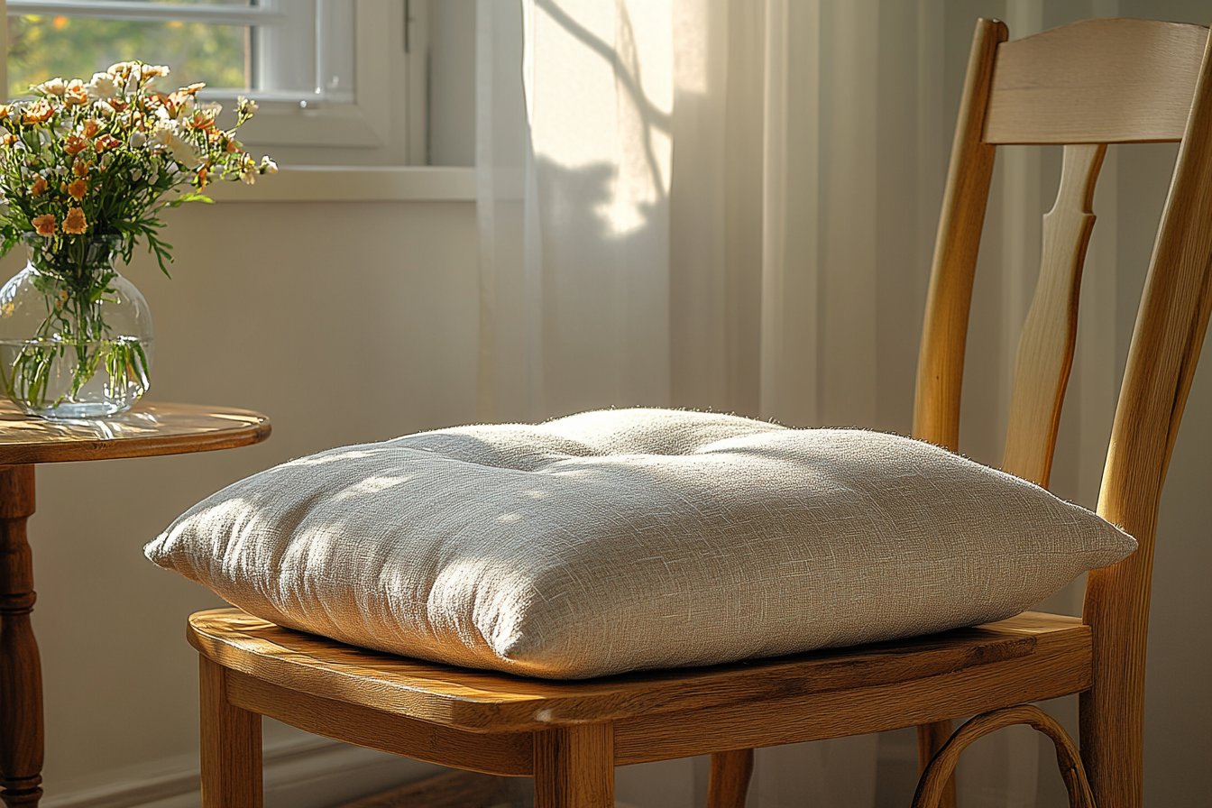 Le coussin de chaise, un indispensable du quotidien